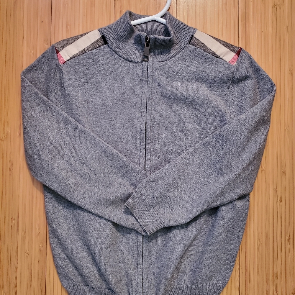 Burberry kids zipped cardigan